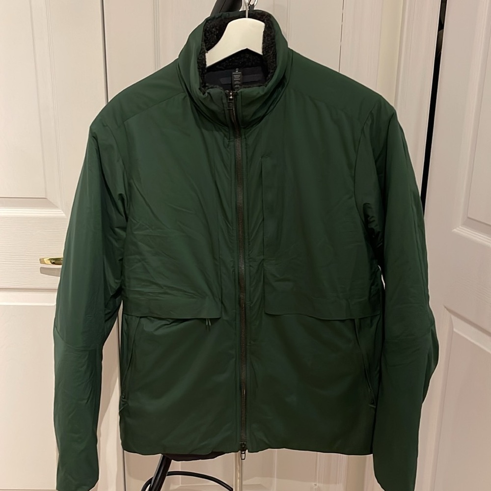 Lululemon Requisition Bomber 🌲🖤 Envy Green / Heathered Black - Picture 9 of 15